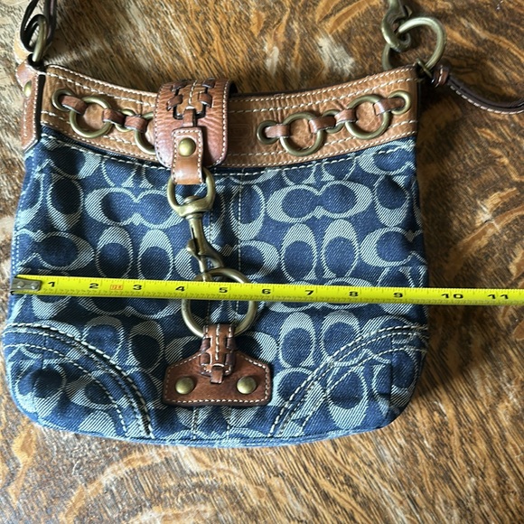 Coach denim bag - Picture 3 of 8